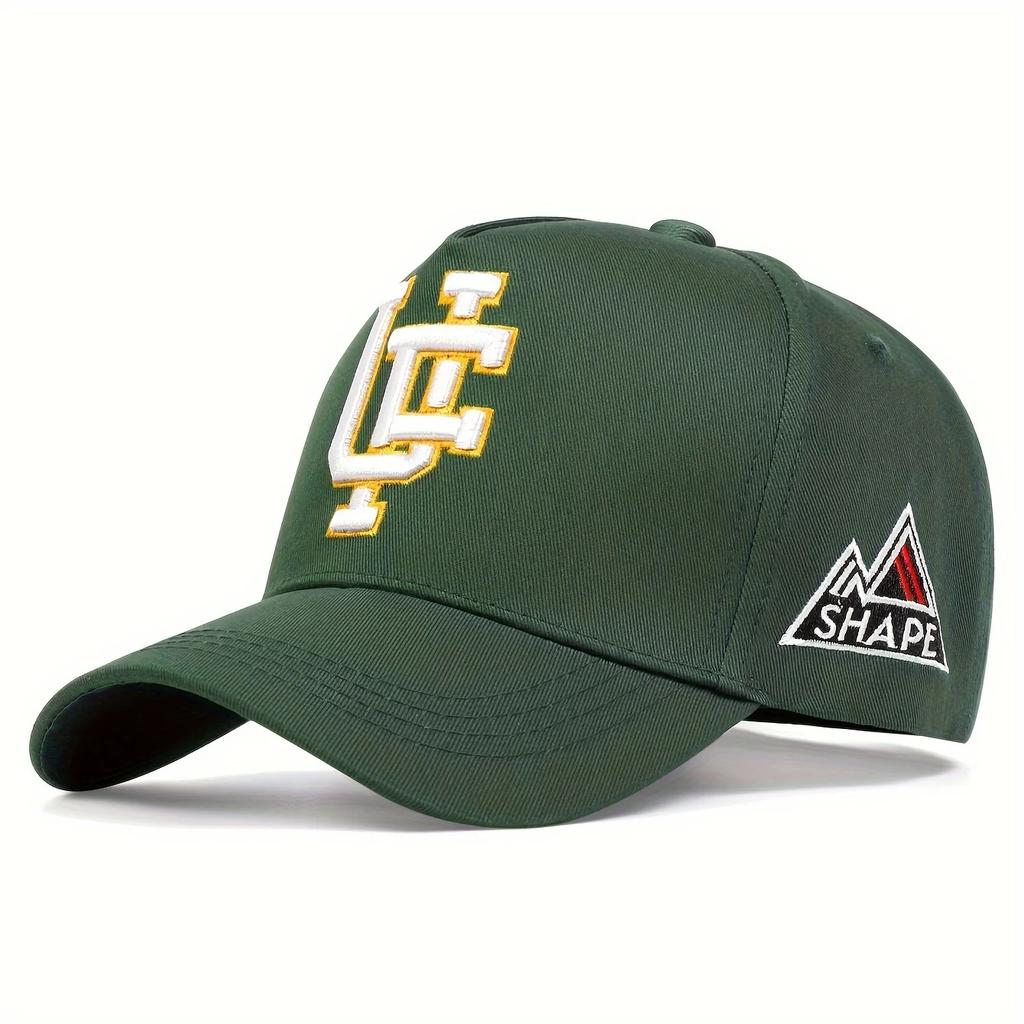 Унисекс UF вышитые сбоку SHAPE бейсболки весна осень открытый регулируемые повседневные шляпы папа шляпа солнцезащитная шляпа