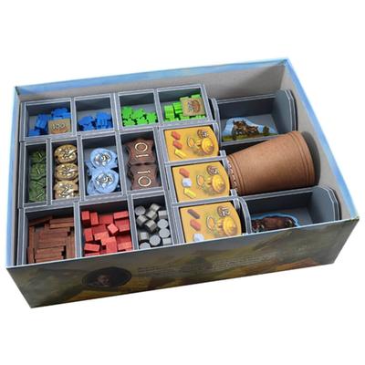 Сложенные игровые вставки для игр Stone Age Game Accessories