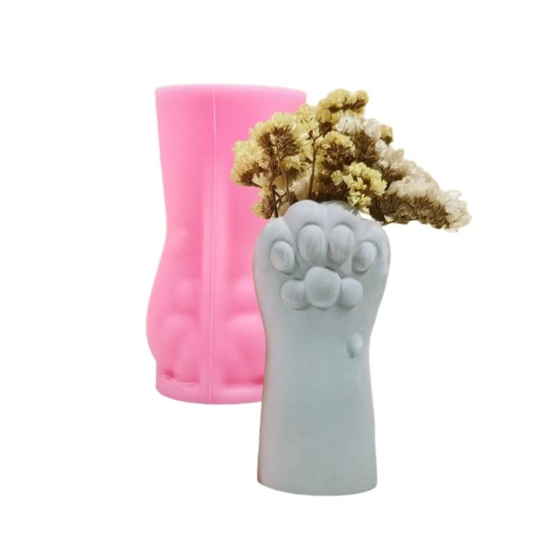 Силиконовая форма для вазы, бетонные формы, Т-образная форма для крафта, силиконовые формы для цветочных горшков, подходящие для художественного цветочного горшка