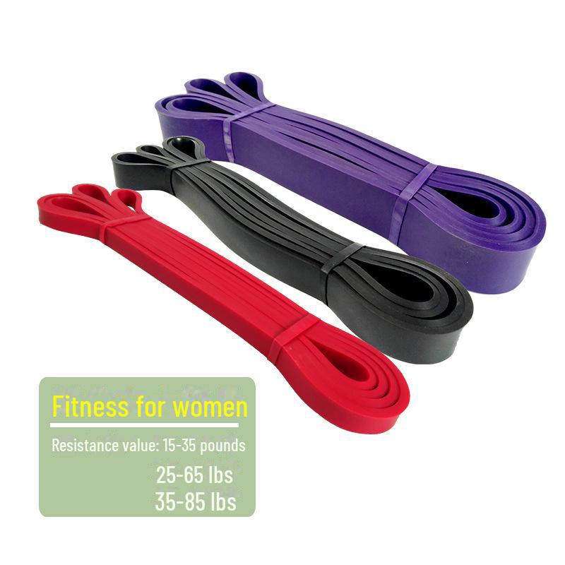 Эластичные ленты для тренировок Yoga Fitness - набор для натяжения и подвешивания