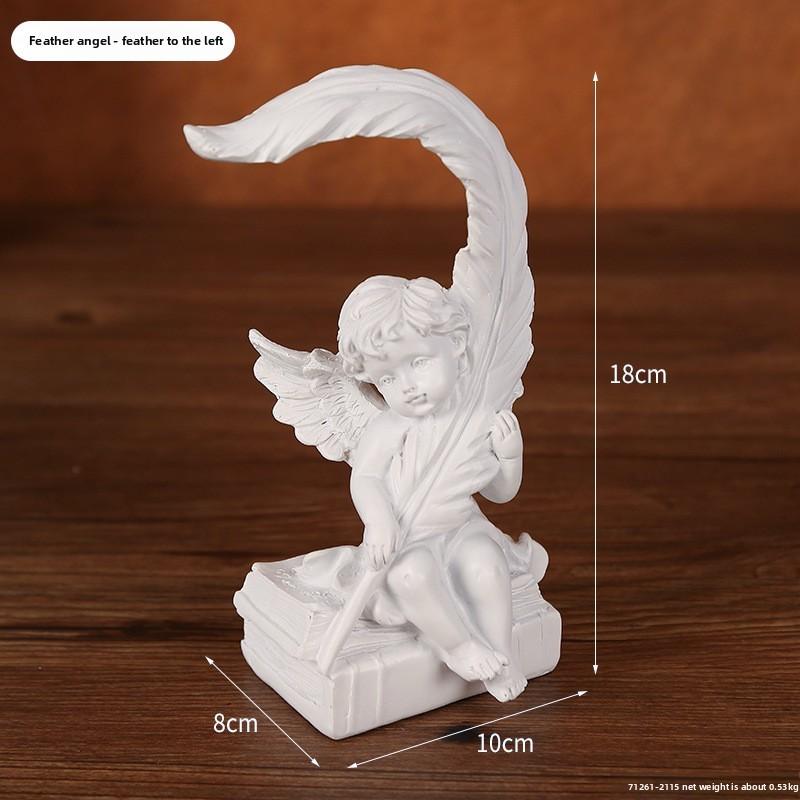 Elegant Praying Angel Statue For Home Decor Christmas Valentines Day Toy Gifts