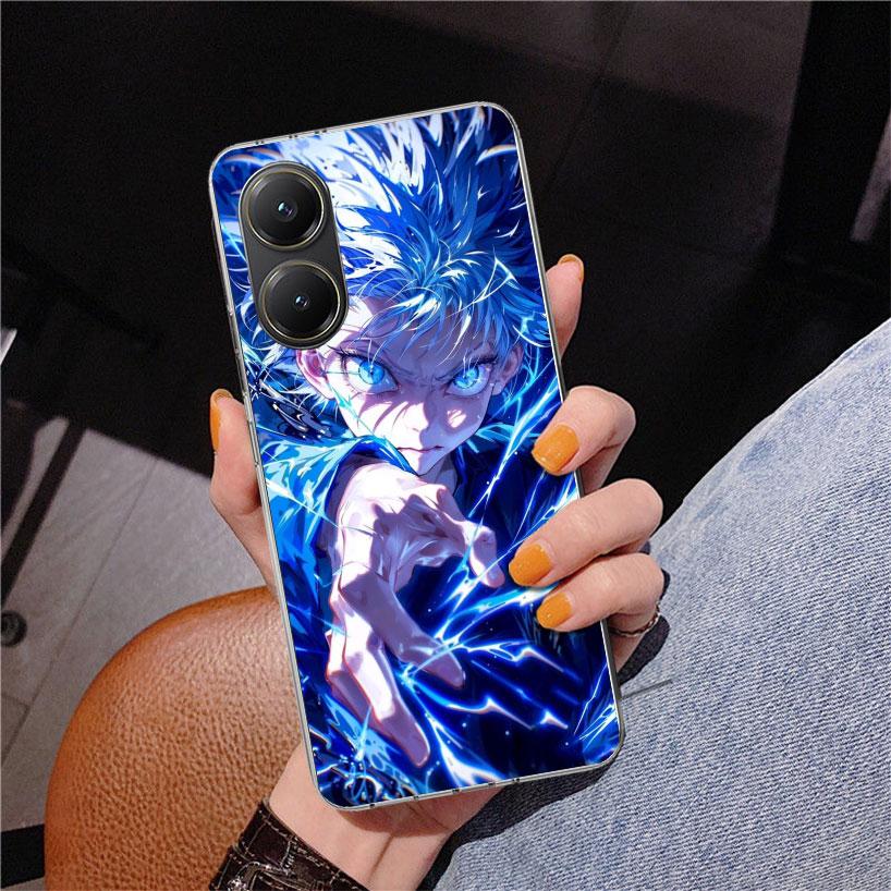 Huner X-Hunters Killua Phone Case For Xiaomi Poco X7 X6 X5 Pro F7 Ultra Redmi 15C 15 13C 13 12C 12 10 10A 10C 9 9A 9C 9T Cover P