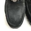 Salvatore Ferragamo СПОРТ Италия Замшевые Кожаные Лоферы Слипоны 8.5D 26.0 Черные Туфли на Грубой Подошве(ИСПОЛЬЗОВАЛ)