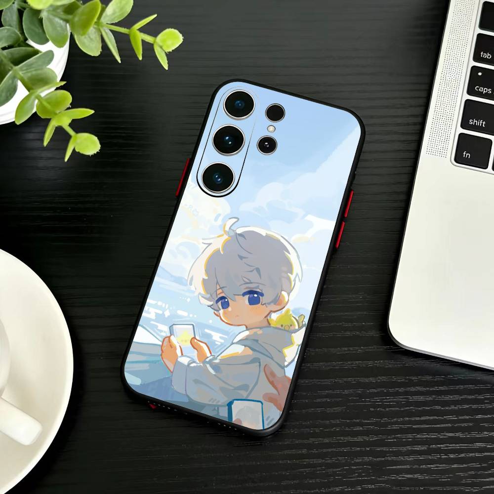 Чехол для телефона L-Love And Deepspace для Samsung S26, S25, S24, S23, S22, S21, S20, Plus, Fe, Lite, Другие Черный Чехол