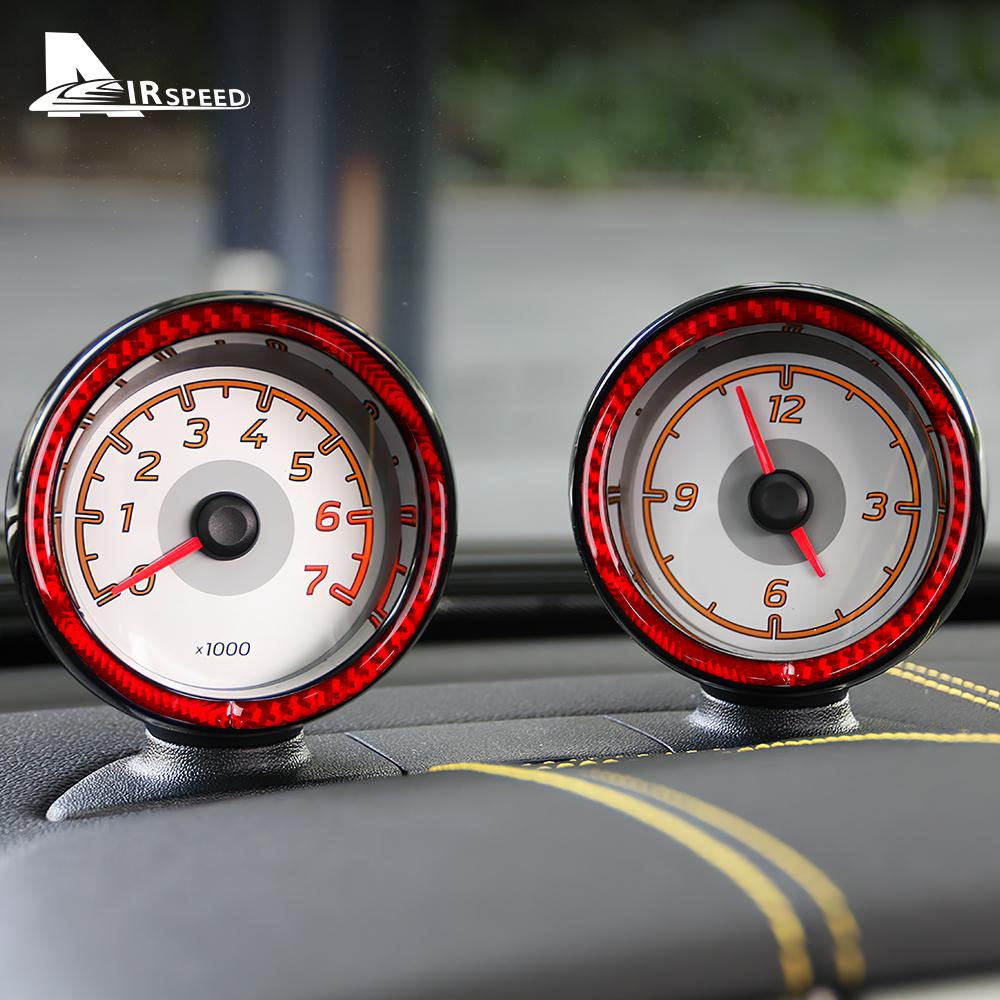 Наклейка на рамку спидометра из углеродного волокна для Smart 451 Fortwo 2008-2015 Наклейка в салон автомобиля