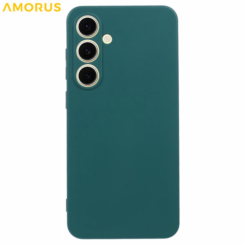 For Samsung Galaxy S24 FE Case Precise Cutouts TPU Fiber Lining Shockproof Phone Cover