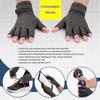Unisex Therapy Gloves Compression Ease Muscle Tension Relieve Carpal Tunnel Aches Joint Pain Relief Half Finger Gloves