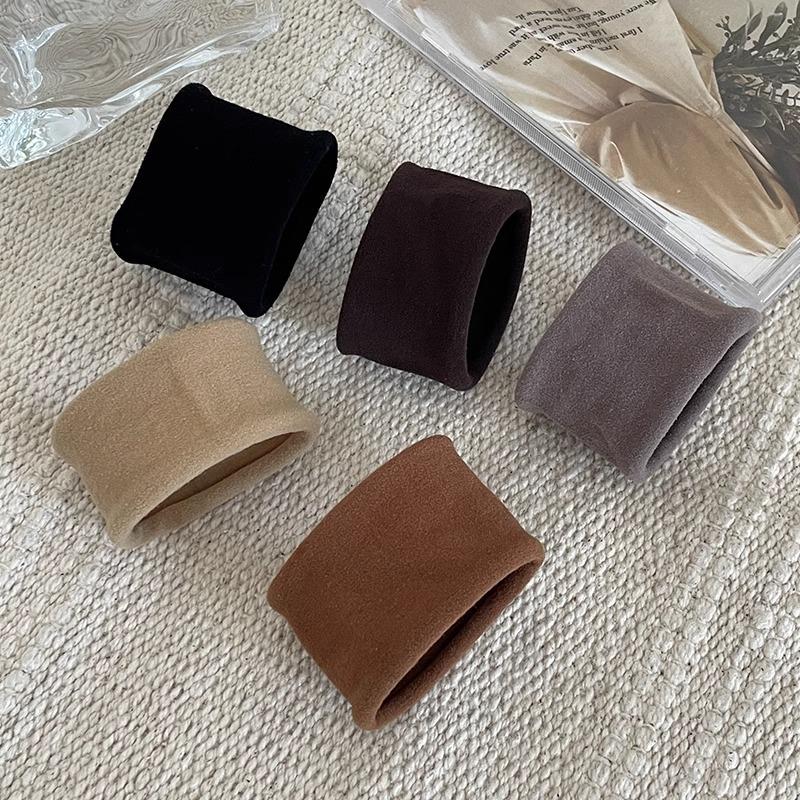 Бесшовная резинка для волос высокой эластичности - Аксессуар для волос без повреждений для высоких хвостов