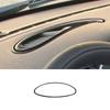 For Mini Cooper R50 R53 Hatch One  2002-2006 Soft CarbonFiber Dashboard Center Air Outlet Vent Frame Trim Car Interior Sticker