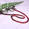 Eyewear Accessories Acrylic Anti Slip Leopard Neck Strap Mask Chain Eyeglasses Rope Glasses Chain