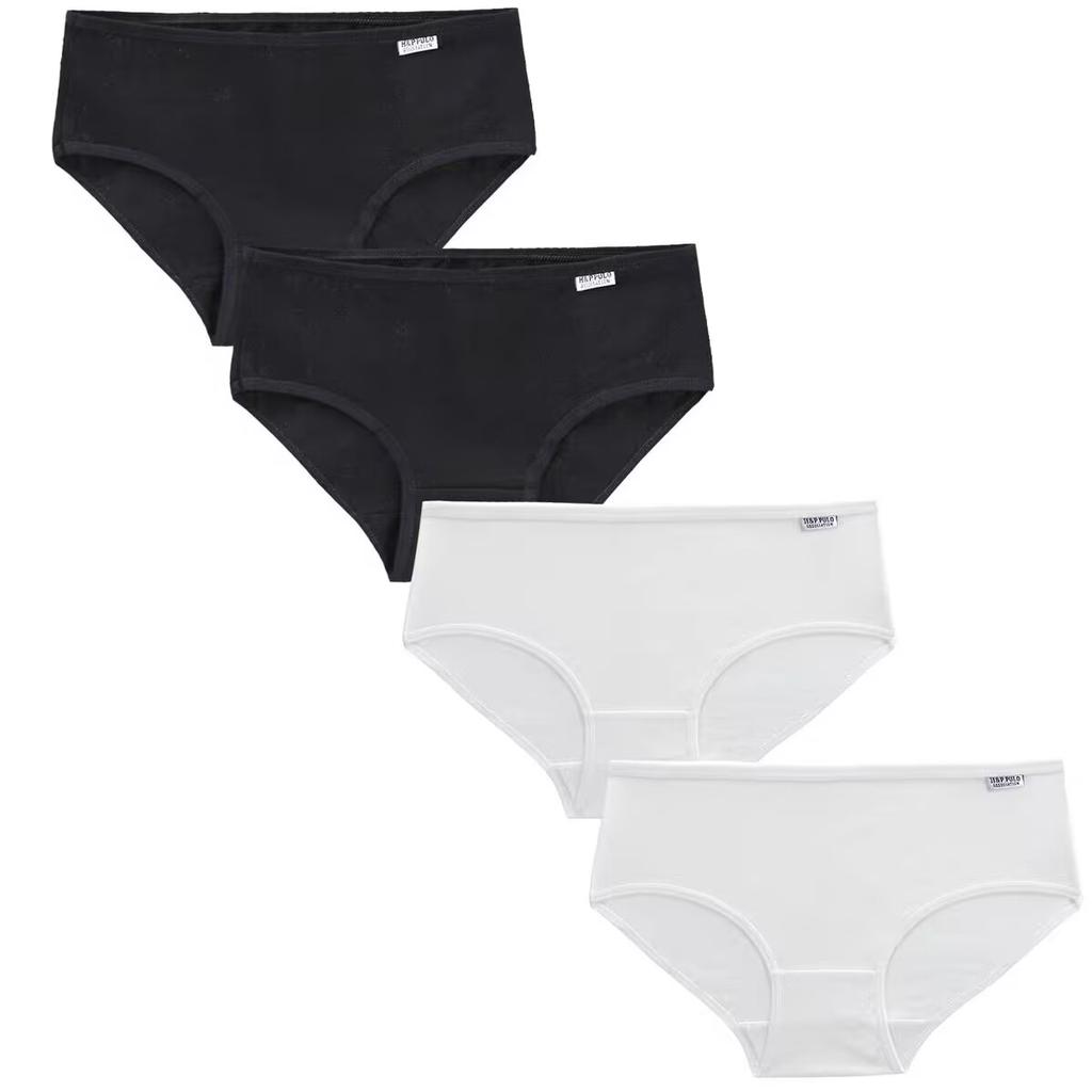 4 шт./лот детские трусики для девочек конфетного цвета хлопковые женские трусики 12-18 лет