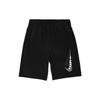 Повседневные шорты с эластичным поясом и логотипом, детские штаны, черные DX7153-010
