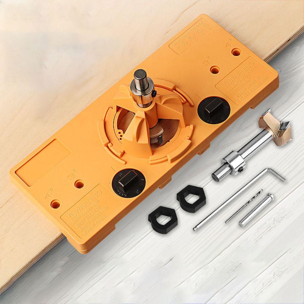 35MM Size 35MM Hinge Jig Cup Style Design Boring Hole Drill Guide Woodworking