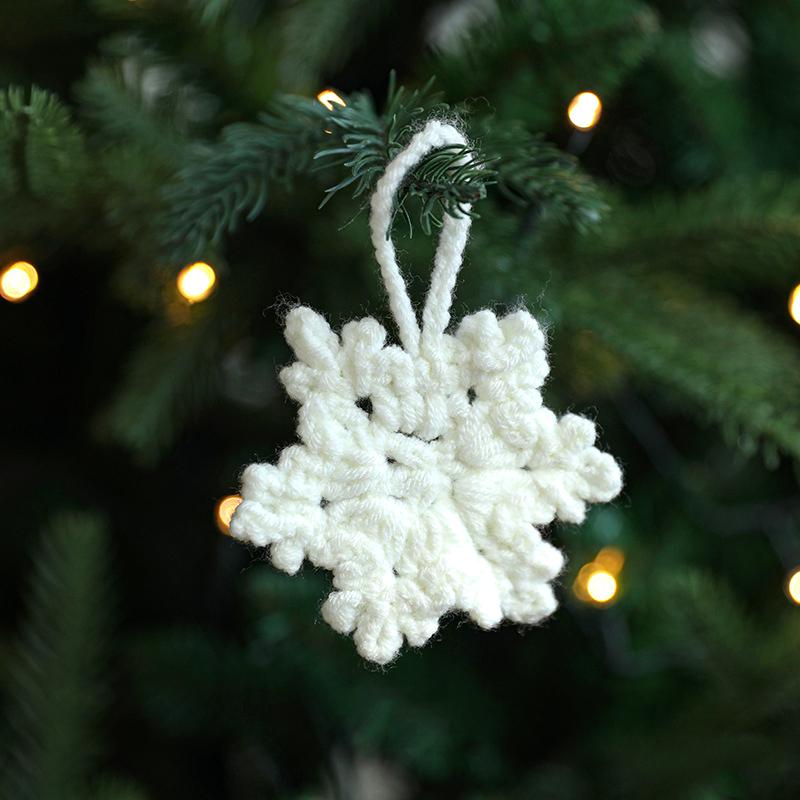 1 шт. Рождественские подвесные украшения шерстяные носки аксессуары ручная вязка сумка подвеска