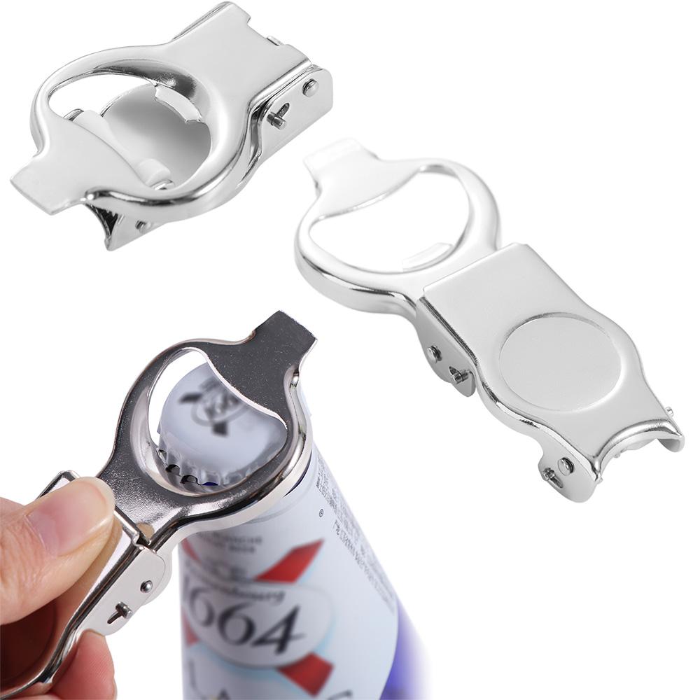 Stainless Steel Bottle Opener Folded Can Tapper Portable Wine Stoppers Beer