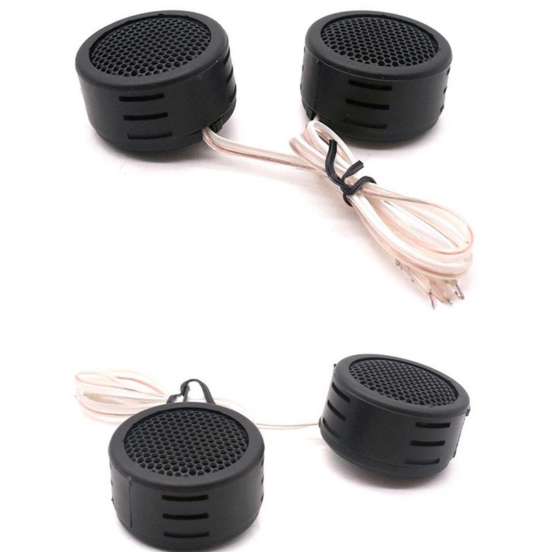 Громкоговорители Мини-динамики ВЧ 500 Вт Высокоэффективные автомобильные запчасти Динамик Рог 2 шт. Черный для отличного музыкального опыта