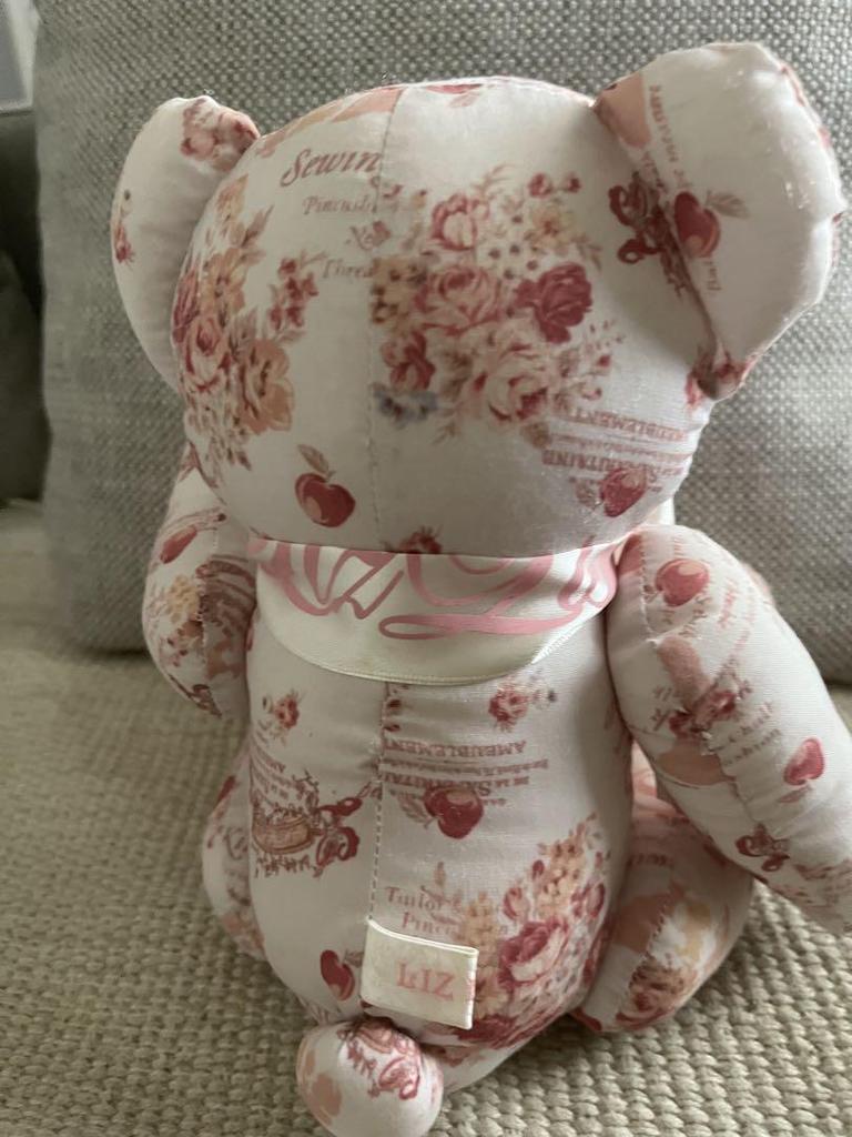 [USED] Liz Lisa Floral Print Plush Teddy Bear