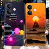 Чехол для Vivo V60 Lite Чехол Сладкое Сердце Любви Цветок Мягкий Силиконовый ТПУ Чехол Для Vivo V60 Lite 4G 5G Чехлы для Телефона Защитный Чехол