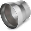 Exhaust Adapter Connector 2" ID To 2.5" ID, A-KARCK Exhaust Pipe Reducer 4" Overall Length 304 Stainless Steel