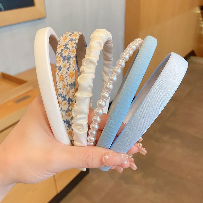 3/6 шт. набор модных женских тканевых резинок для волос головной убор повязка на голову для девочек обруч для волос аксессуары для волос головной убор