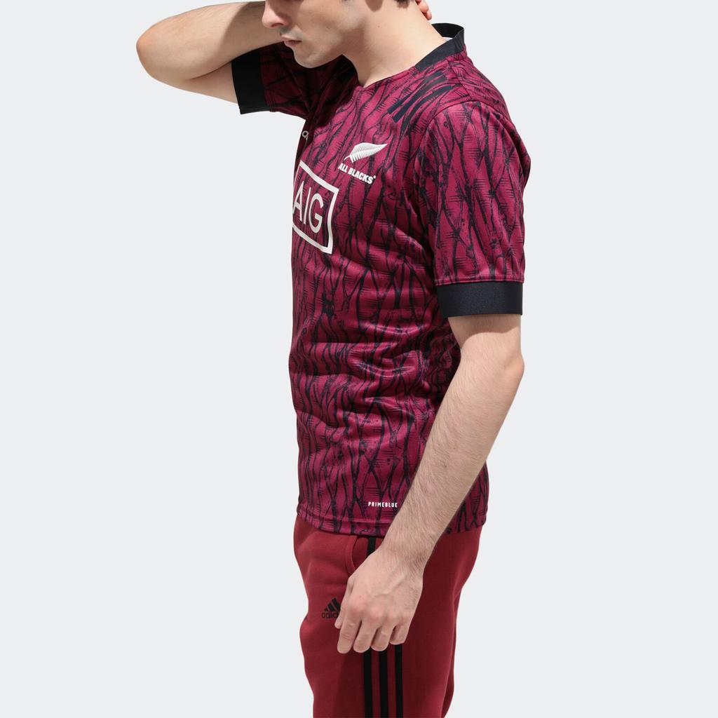 Adidas Mens Rugby Short Sleeve Crew Neck T-Shirt Men Tops EH5588