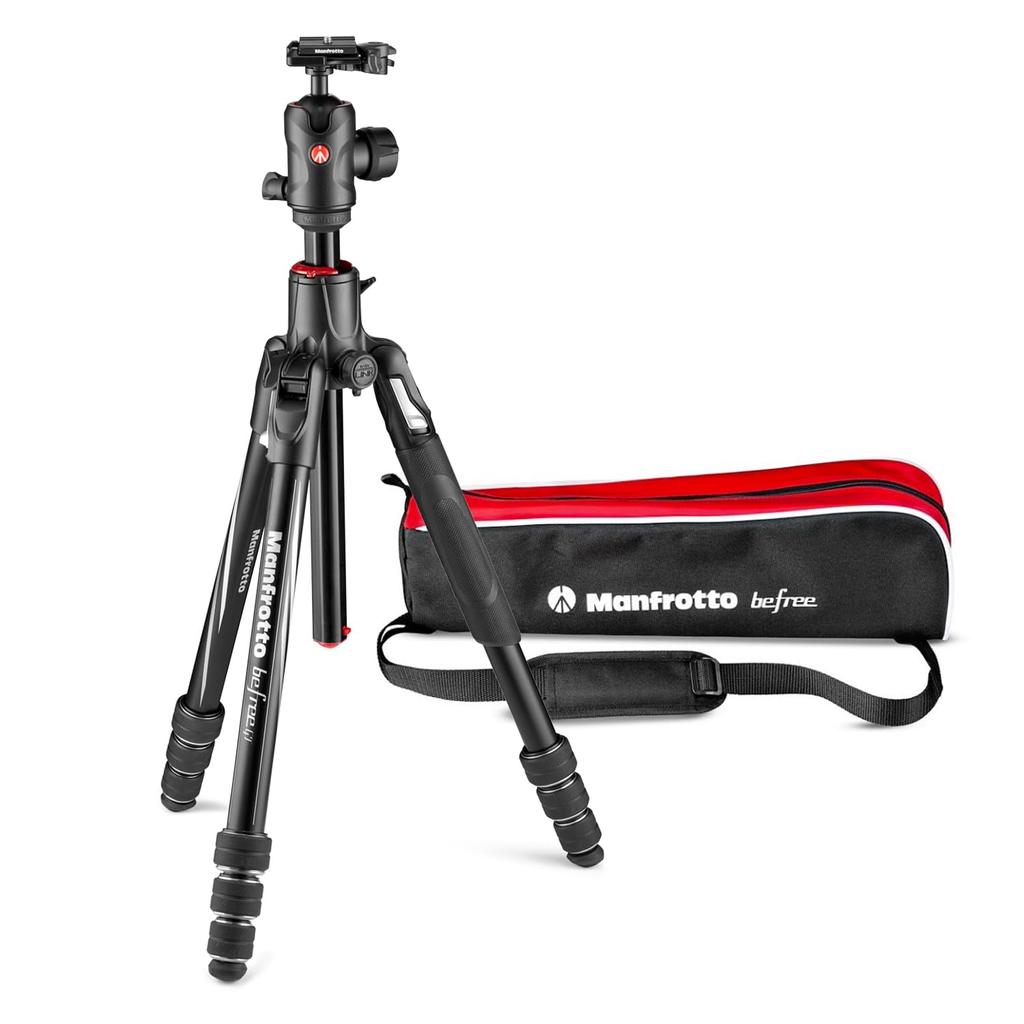 Manfrotto befree GT XPRO Алюминиевый T Штатив Комплект Черный с Чехлом для переноски MKBFRA4GTXP-BH