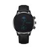 Men's Waterproof Luminous Running Alarm Clock Watch