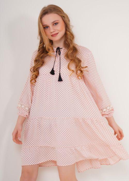 MT Clothes - Pink Volanté Dress 40