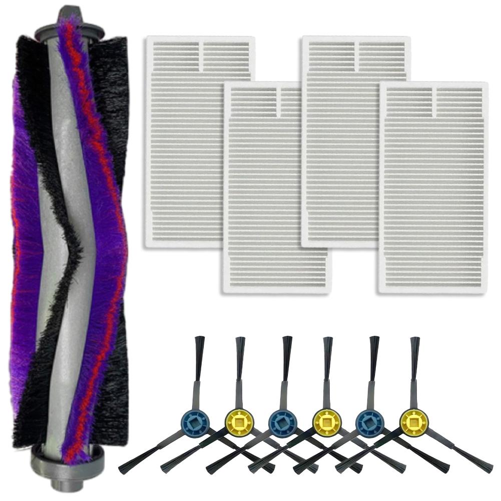 For Eureka NERE10S E10S For M9 For Obode A8 Main Brush Side Brushes Filter Kit Compatible Robot Vacuum Cleaner Spare Parts Set