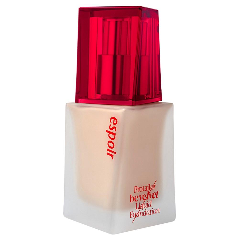 Espoir Pro Tailor Foundation Be Velvet SPF22 PA++ 30g, Tan, 1 Piece