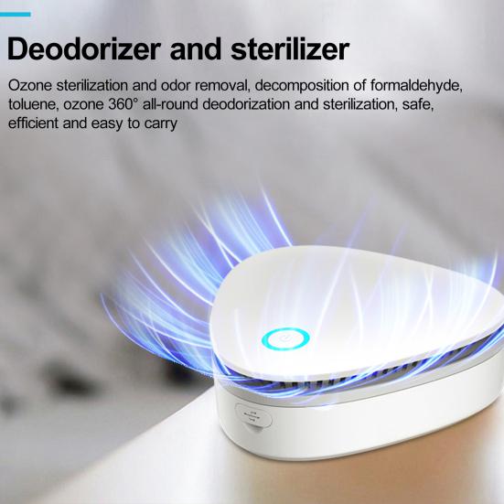 Машина для удаления запахов, очиститель воздуха, беспроводной портативный энергосберегающий малошумный освежитель воздуха для холодильника с запахом дыма