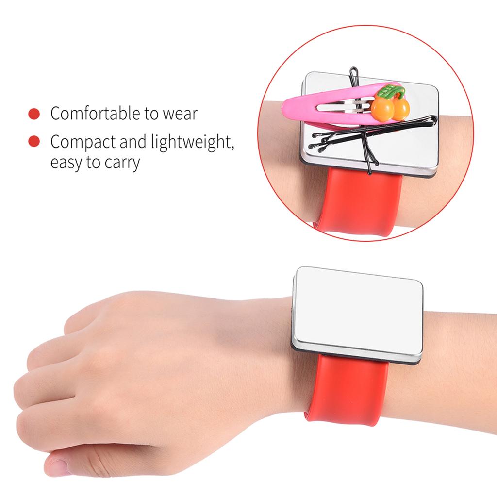 Магнитный браслет на запястье, заколка для волос, держатель, зажим для волос, коллекционный парикмахерский аксессуар