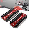 Motorcycle Accessories Front Brake Fluid Reservoir Cover Tank Caps For HONDA CB 1300 SF/SP CB1300 Super Top Speed