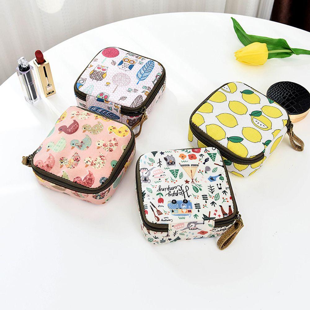 Holder Coin Purse Portable Makeup Pouch Sanitary Pad Pouch Cosmetic Bag Sanitary Napkin Storage Bag