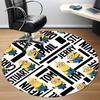 1PC Minions Characters Office Round Area Rug, Indoor Mat Suitable For Office, Under Office Chairs Bedroom Living Room Home Decor, Room Deco1101