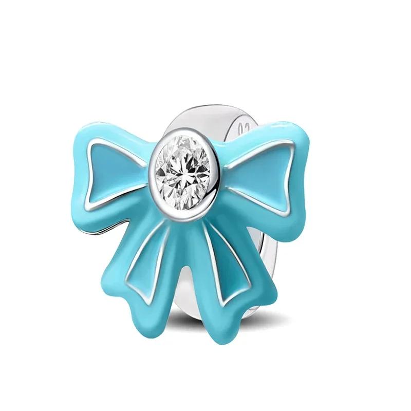 Медь Бесконечная Любовь Святая Мать Серия Бант Бусина Сделай Сам Браслет-Манжета Изготовление Подарок Высокого Качества Изысканные Ювелирные Изделия