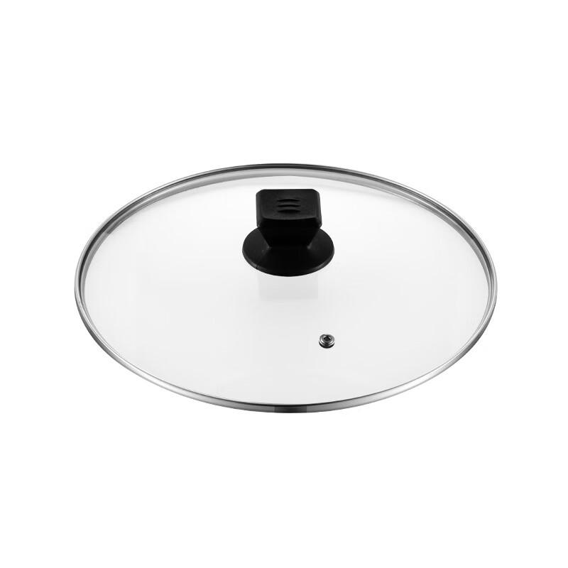 Утолщенные крышки из закаленного стекла, 16 см, набор из 5 шт.
