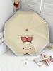 Officially Licensed Sumikko Gurashi Umbrella, Fried Shrimp, White Bear, Water Dragon, Yellow Cat Cartoon Folding Umbrella, Black Glue Sun Protection