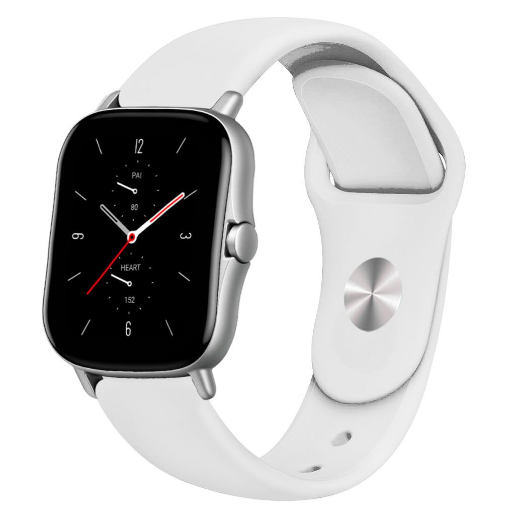 20 мм/22 мм ремешки для часов для Amazfit GTS 4/3/2/2e/Mini/GTR 42 мм/GTR 4/3 Pro Силиконовый браслет Amazfit helio/balance 2 bip 5 6 ремешок