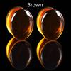 2pcs 8-50mm Colourful Oval Ear Plug Tunnels Gauges Ear Stretcher Expander Body Piercing Jewelry for Women Men