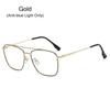 Fashion Anti Radiation Metal Photochromic Glasses Computer Glasses Eyeglasses Anti Blue Light