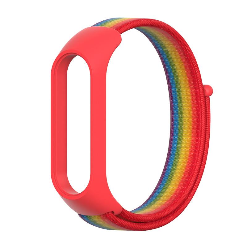 Nylon Strap for Xiaomi Mi Band 6 5 3 4 Bracelet Wristband Sports Breathable Bracelet For Miband 6 4 3 5 Replacement Strap