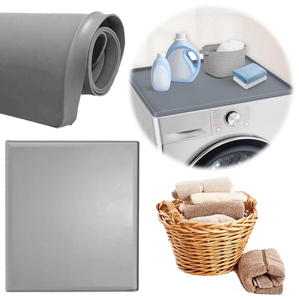 Защитный коврик для сушилки, нескользящий силиконовый коврик для стиральной машины и сушилки, устойчивый к царапинам, термостойкий, для домашней кухни, прачечной
