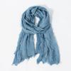 New Men's Striped Scarf with Fringe Autumn Business Long Wraps for Men Retro Classical Shawl/Scarf