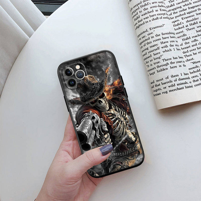 JO60 Чехол для телефона Череп Мрачного Жнеца для Samsung A35 A25 A24 A15 A05S A05 M55 M35 M15 A06 A16 A02 A12 A13 A10 A20 A30 A22 A31 A32 A33 A41 A42 A50