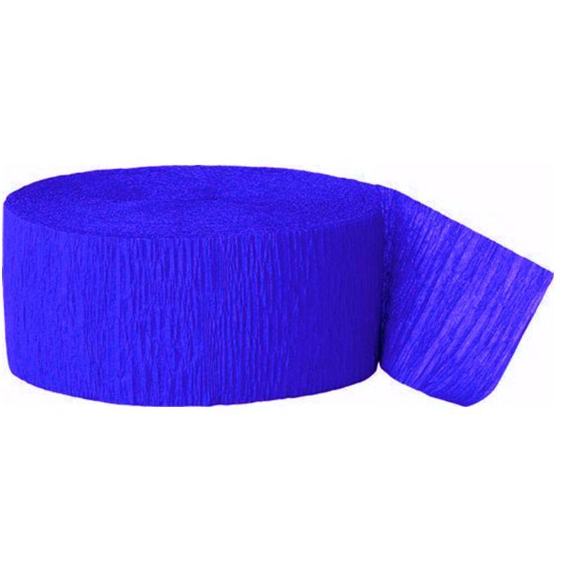 Vibrant 82ft Crepe Paper Party Streamers Roll For Birthday Wedding Hanging Decor Craft