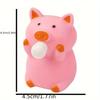 Cute Blow Bubble Pig Anti Stress Squishy Toys Animal Venting Ball Decompression Sensory Fidget Toy For Adults Kids Party Favors