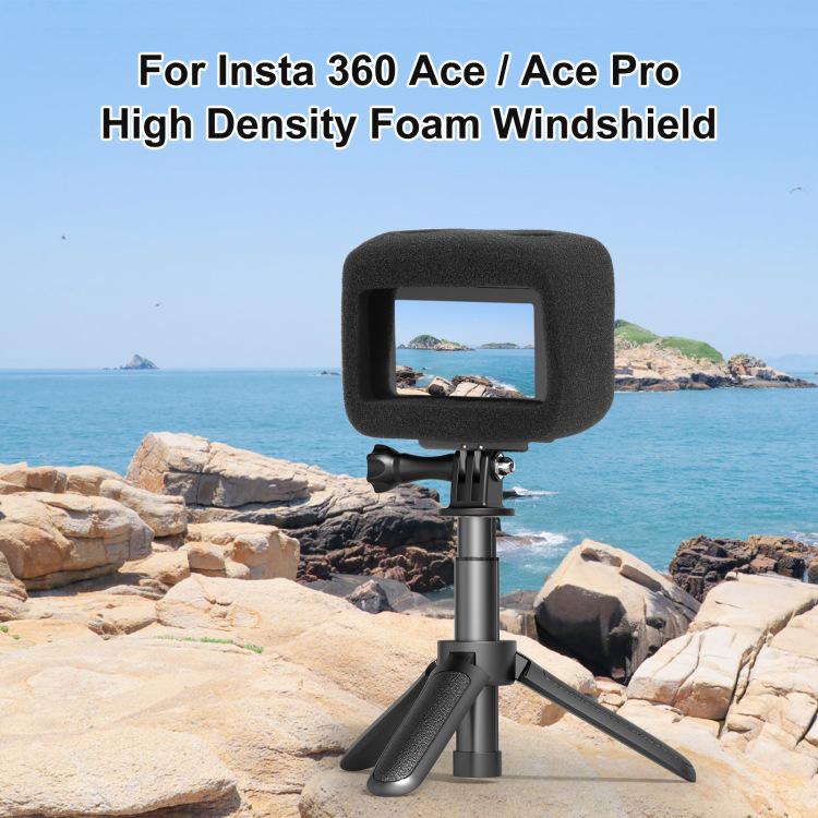 PULUZ Fat Cow Noise Reduction Sponge Cover for Insta360 Ace Pro/Ace Windshield