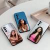 S-Селена Гомес Чехол для телефона Черный Силиконовый Мягкий Для Samsung S25,S24,S21,S22,S23,S30,Ultra,S20,Plus,Fe,Lite