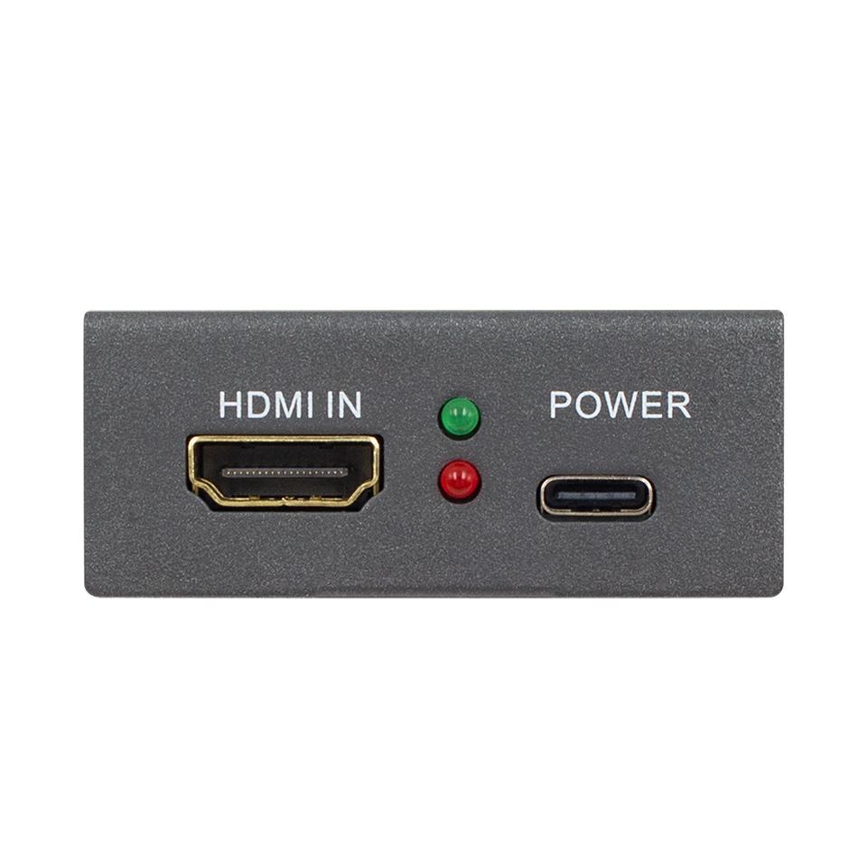 HDMI в SDI, Конвертер HDMI в SDI Два выхода SDI Встраиватель звука Поддержка HDMI 1.3, 3G/ HD-SDI Автоматическое определение формата Расширитель